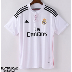 Real Madrid 2014-2015 Retro Domácí Dres Krátký Rukáv Real Madrid 2014-2015 Retro Domácí Dres Krátký Rukáv
